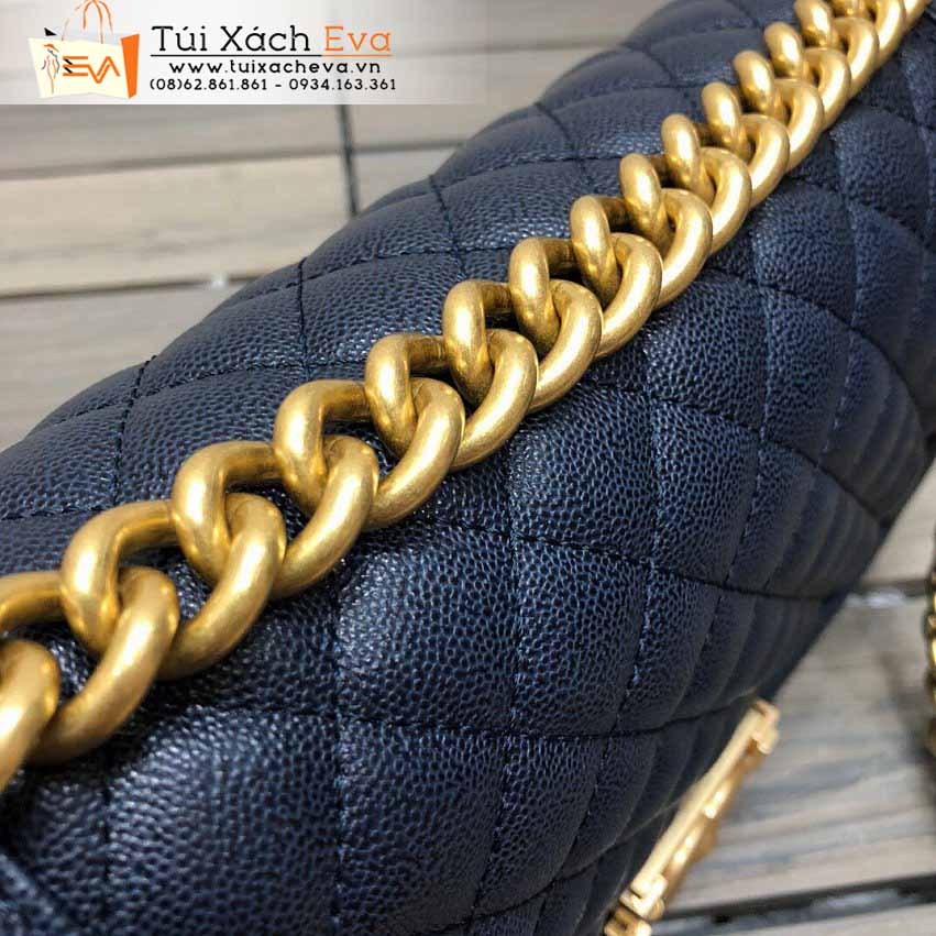 Túi Xách Chanel Leboy Bag Siêu Cấp Màu Xanh Đẹp M67086.