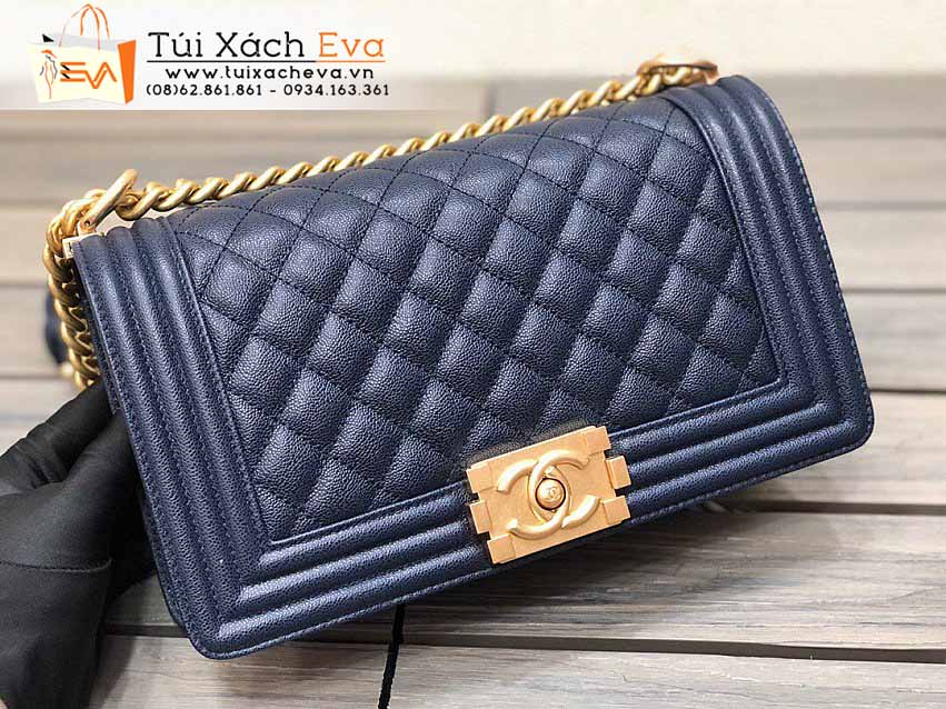 Túi Xách Chanel Leboy Bag Siêu Cấp Màu Xanh Đẹp M67086.