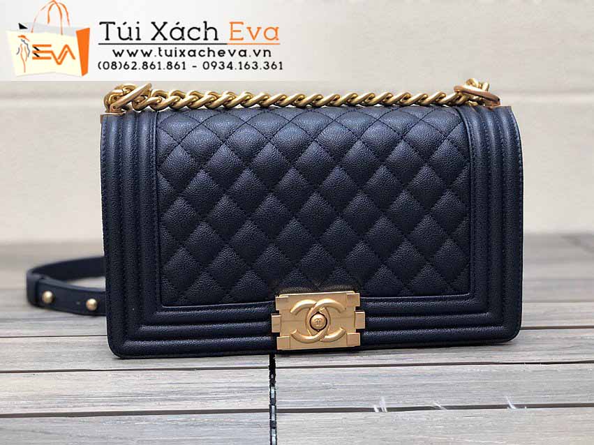 Túi Xách Chanel Leboy Bag Siêu Cấp Màu Xanh Đẹp M67086.