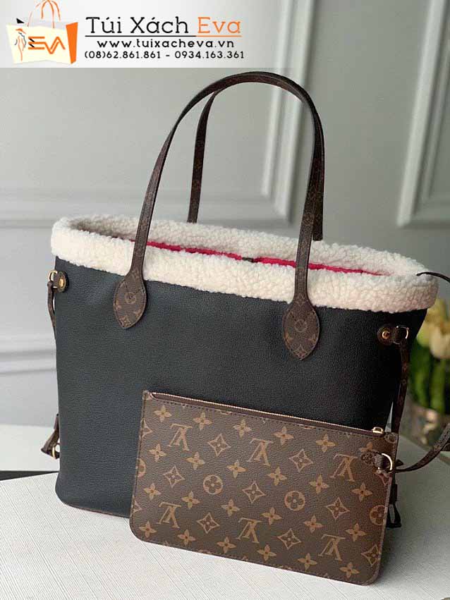 Túi Xách LV Neverfull Bag Siêu Cấp Màu Đen Đẹp M56960.