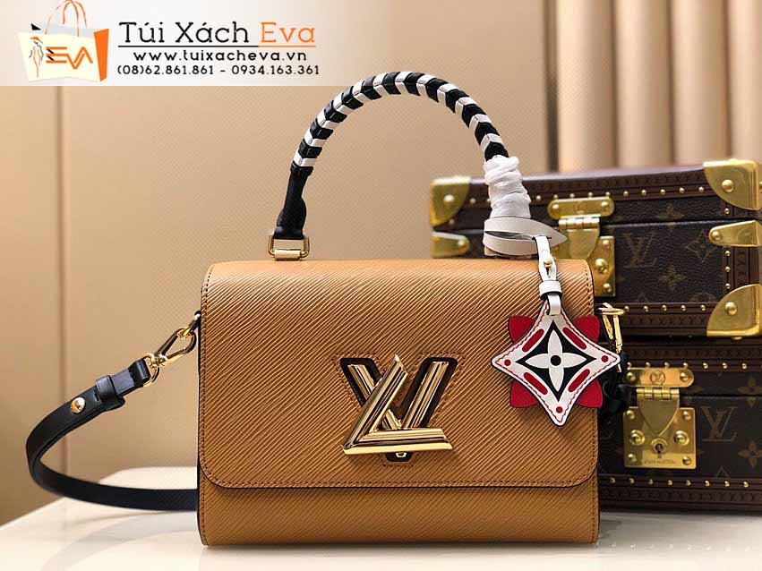 Túi Xách LV Twist Bag Siêu Cấp Màu Nâu Đẹp M56779.