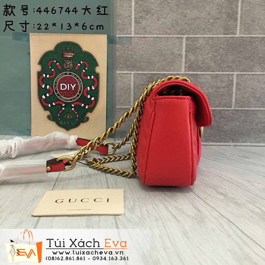 Túi Xách Gucci Marmont Bag Siêu Cấp Màu Đỏ Đẹp M446744.