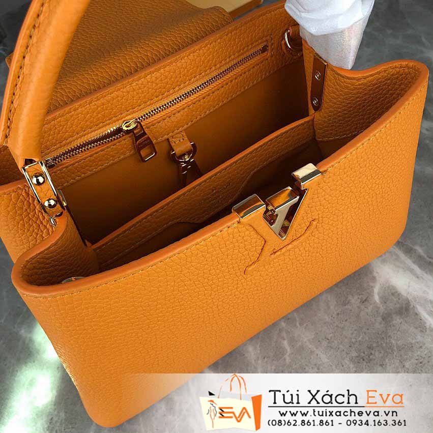 Túi Xách Lv Capucines BB Bag Siêu Cấp Màu Cam Đẹp M94519.