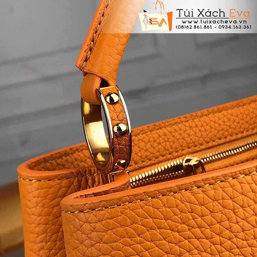 Túi Xách Lv Capucines BB Bag Siêu Cấp Màu Cam Đẹp M94519.