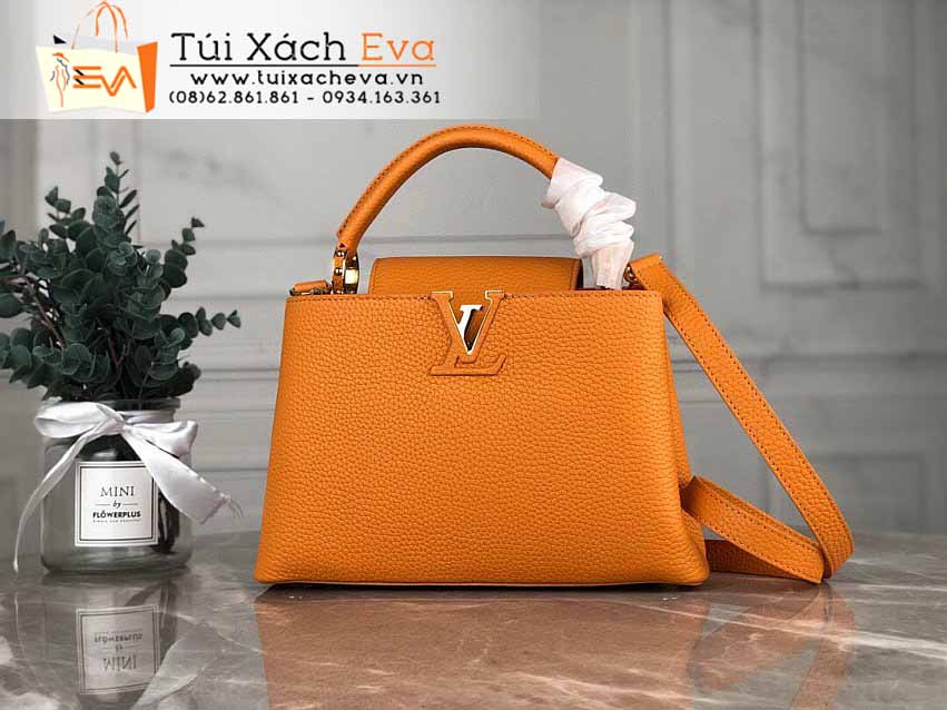 Túi Xách Lv Capucines BB Bag Siêu Cấp Màu Cam Đẹp M94519.