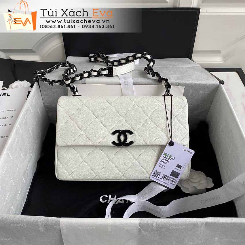 Túi Xách Chanel Bag Siêu Cấp Màu Trắng Đẹp M2303.