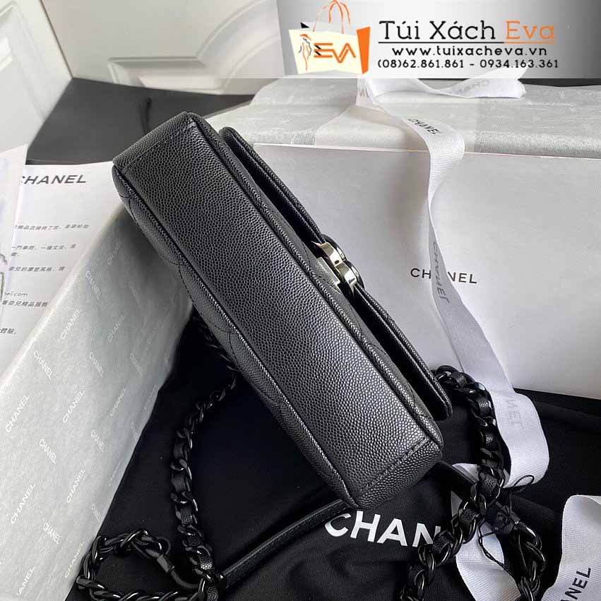 Túi Xách Chanel Bag Siêu Cấp Màu Đen Đẹp M2302.