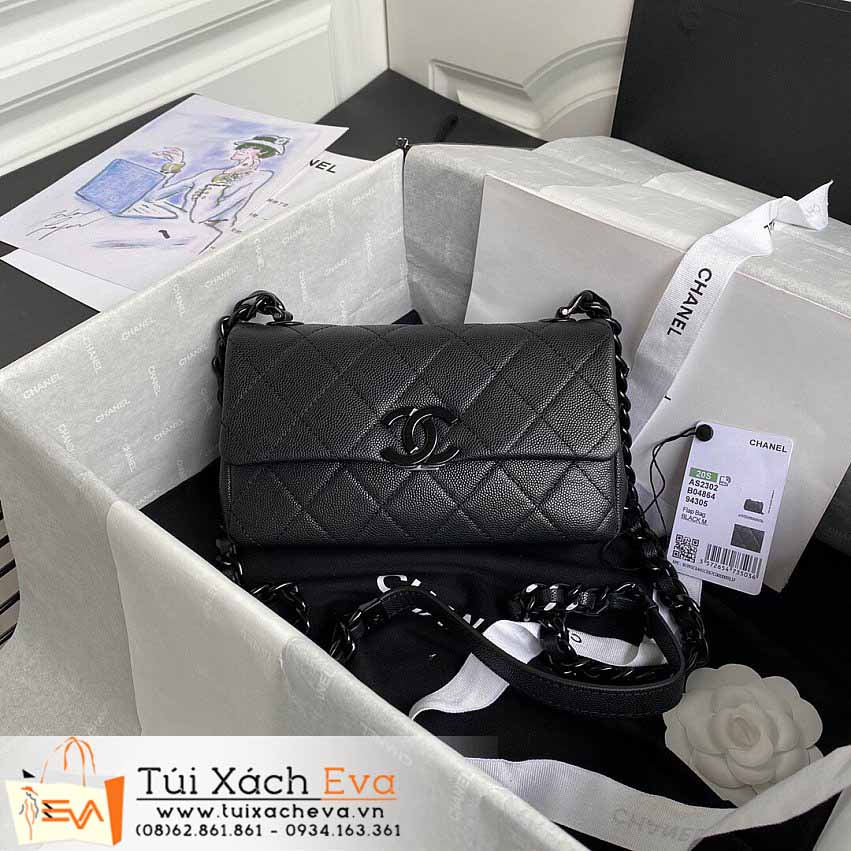 Túi Xách Chanel Bag Siêu Cấp Màu Đen Đẹp M2302.