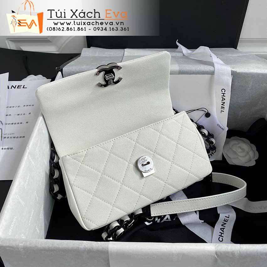 Túi Xách Chanel Bag Siêu Cấp Màu Trắng Đẹp M2302.