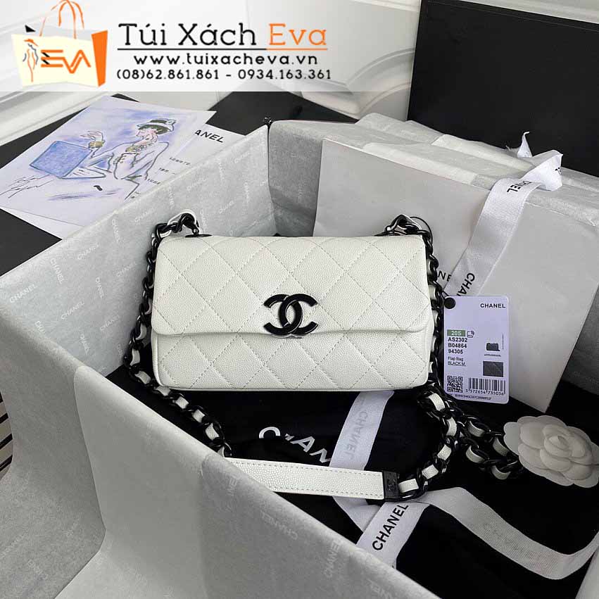 Túi Xách Chanel Bag Siêu Cấp Màu Trắng Đẹp M2302.