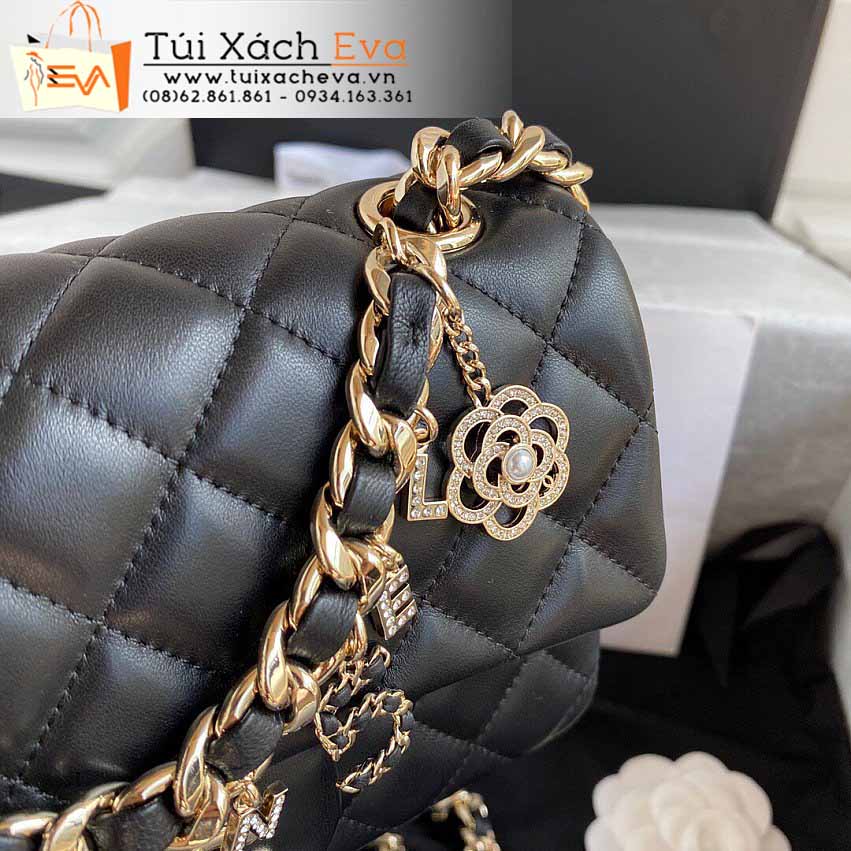 Túi Xách Chanel Mini Classic Flap Bag Siêu Cấp Màu Đen Đẹp M2326.