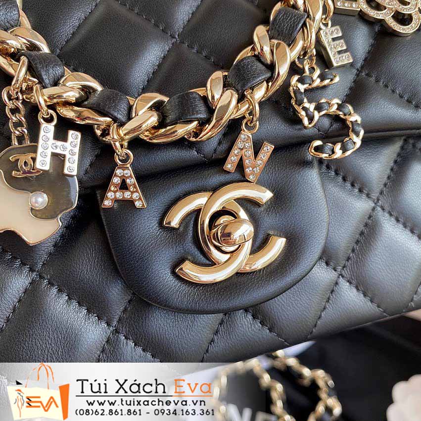 Túi Xách Chanel Mini Classic Flap Bag Siêu Cấp Màu Đen Đẹp M2326.