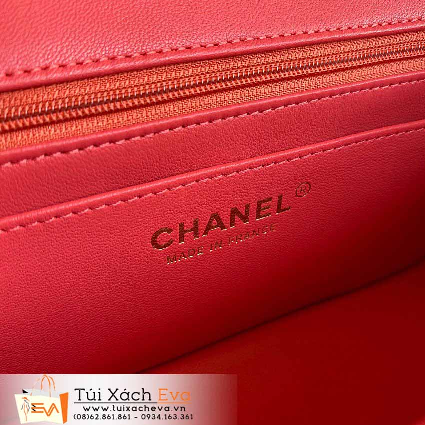 Túi Xách Chanel Mini Classic Flap Bag Siêu Cấp Màu Đỏ Đẹp M2326.