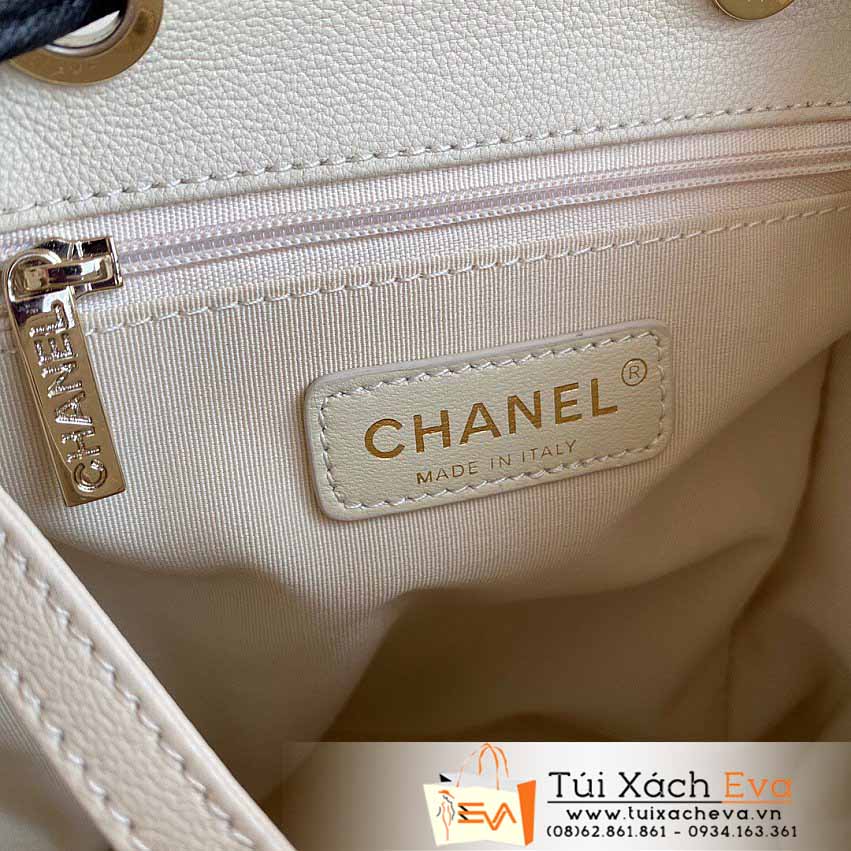 Balo Chanel Duma Bag Siêu Cấp Màu Trắng Đẹp M1371.