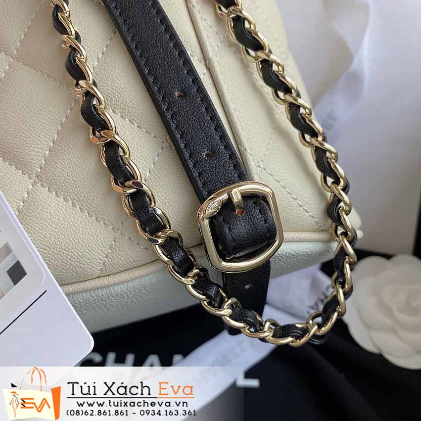 Balo Chanel Duma Bag Siêu Cấp Màu Trắng Đẹp M1371.