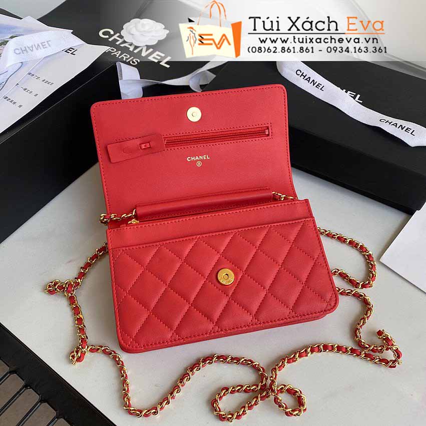 Túi Xách Chanel Woc Bag Siêu Cấp Màu Đỏ Đẹp M1943.