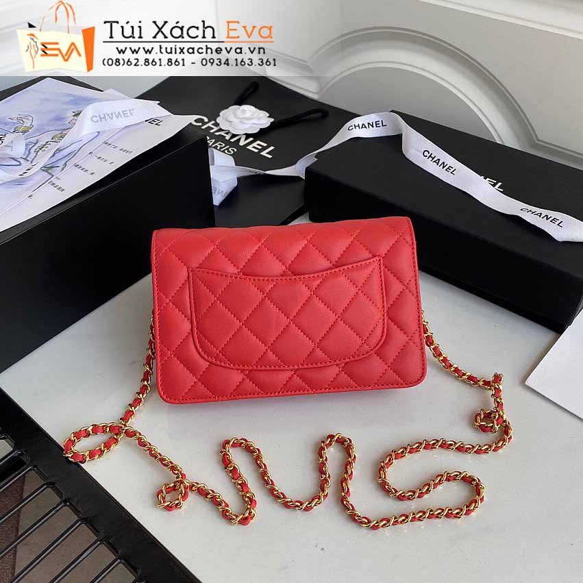 Túi Xách Chanel Woc Bag Siêu Cấp Màu Đỏ Đẹp M1943.