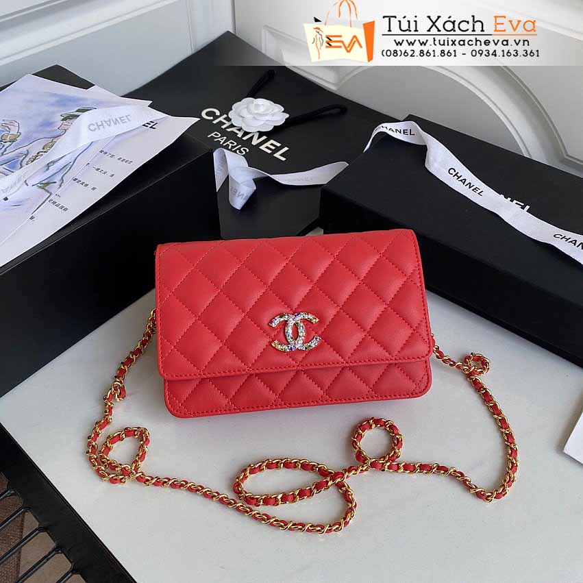 Túi Xách Chanel Woc Bag Siêu Cấp Màu Đỏ Đẹp M1943.