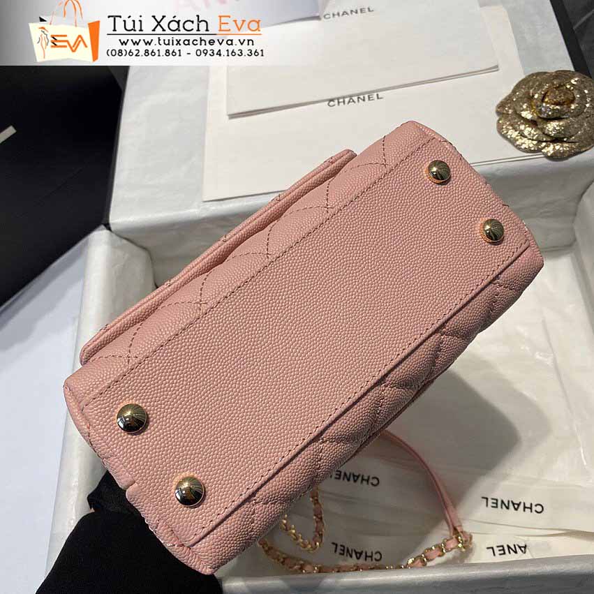 Túi Xách Chanel MiNi CoCo Handle Bag Siêu Cấp Màu Cam Đẹp M28000.