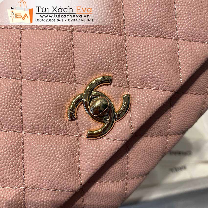 Túi Xách Chanel MiNi CoCo Handle Bag Siêu Cấp Màu Cam Đẹp M28000.