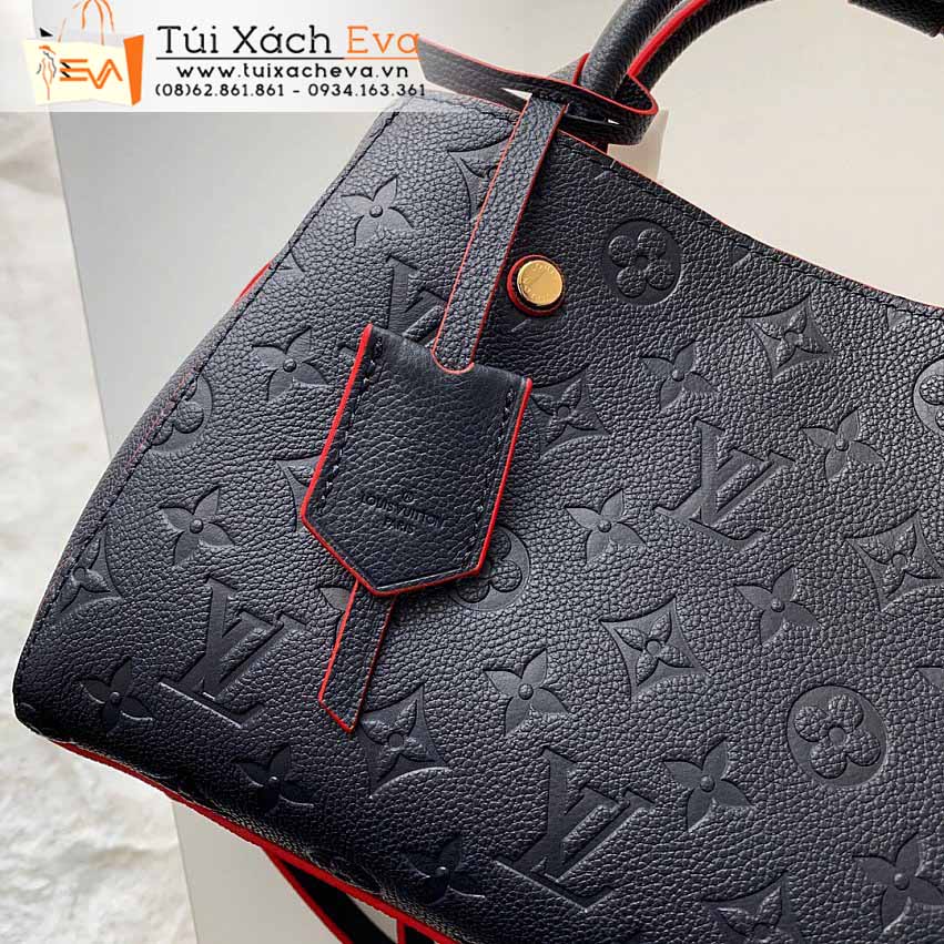 Túi Xách LV MONTAIGNE BB Bag Siêu Cấp Màu Xanh Đẹp M42747.