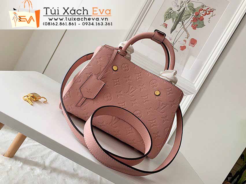 Túi Xách LV MONTAIGNE BB Bag Siêu Cấp Màu Cam Đẹp M44123.