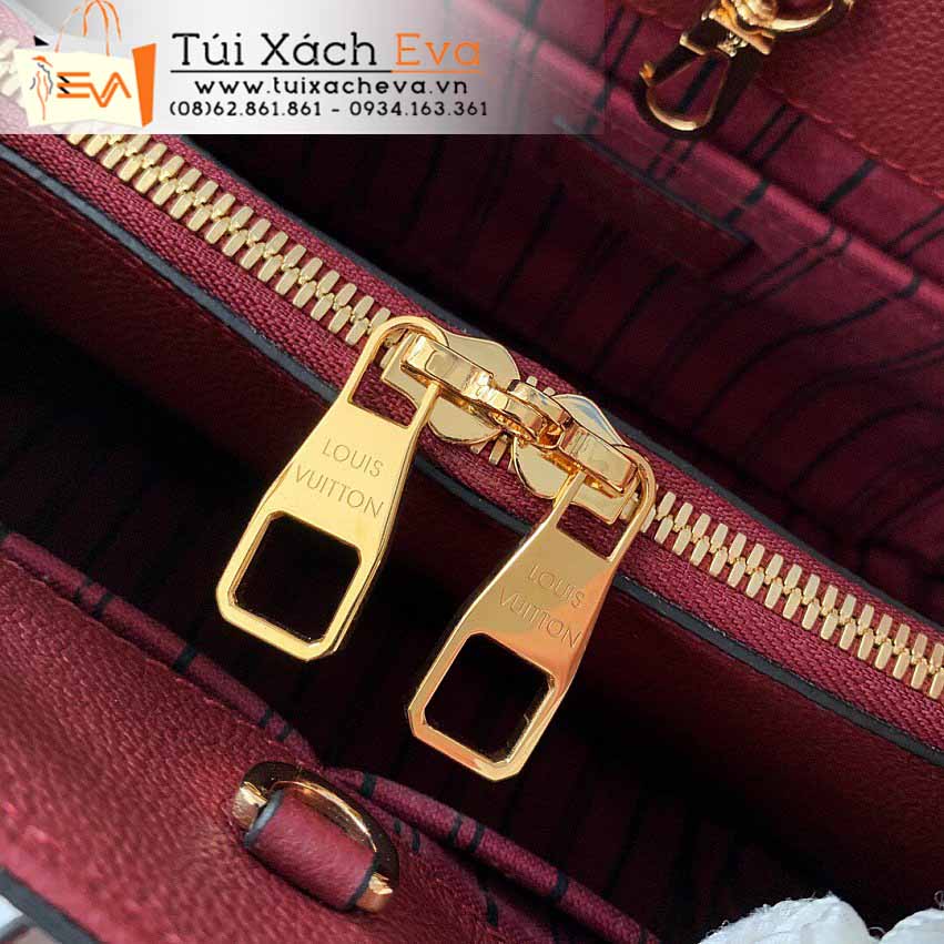 Túi Xách LV MONTAIGNE BB Bag Siêu Cấp Màu Đỏ Đẹp M41053.