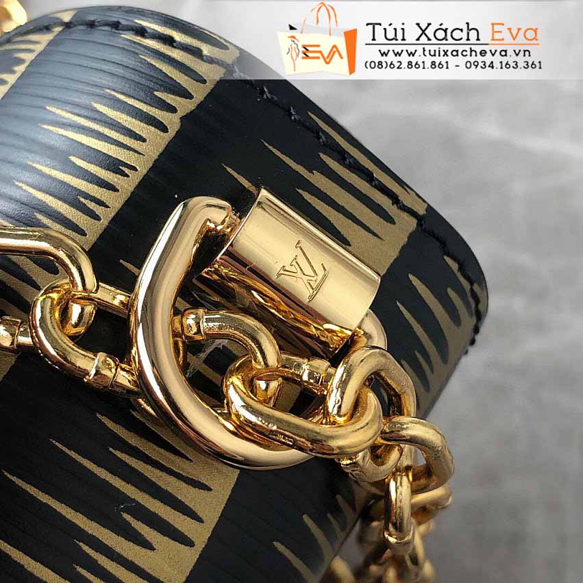 Túi Xách LV Twist Bag Siêu Cấp Màu Đen Phối Vàng Đẹp M50332.