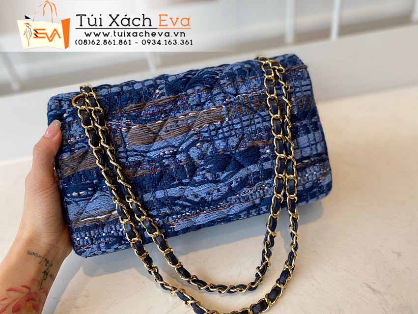 Túi Xách Chanel Bag Siêu Cấp Màu Xanh Đẹp M01116.