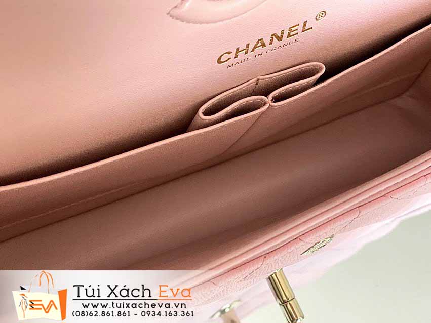 Túi Xách Chanel Classic Flap Bag Siêu Cấp Màu Hồng Đẹp.