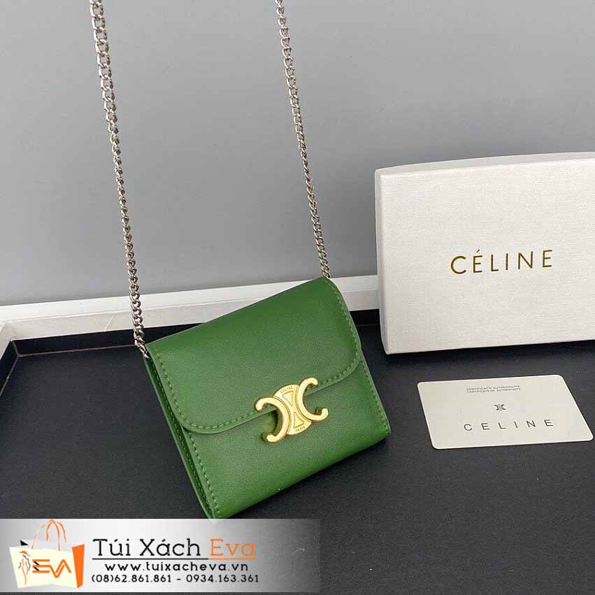 Túi Xách Celine Bag Siêu Cấp Màu Xanh Đẹp M10783.