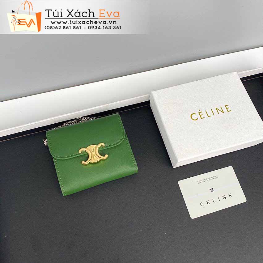 Túi Xách Celine Bag Siêu Cấp Màu Xanh Đẹp M10783.