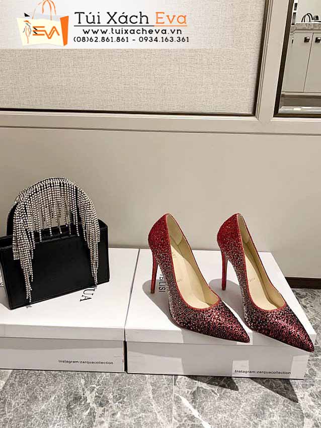 Giày Christion Louboutin Siêu Cấp Màu Đỏ Đẹp.