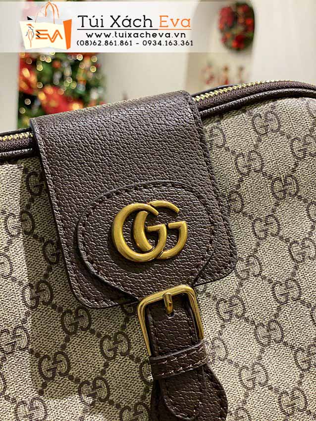 Túi Xách Gucci Crossbody Bag Siêu Cấp Màu Nâu Đẹp.