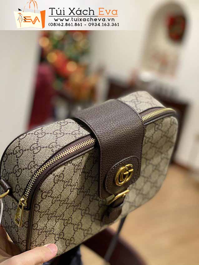 Túi Xách Gucci Crossbody Bag Siêu Cấp Màu Nâu Đẹp.