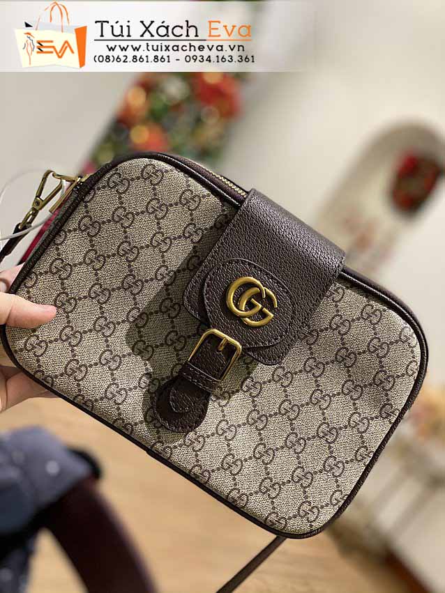 Túi Xách Gucci Crossbody Bag Siêu Cấp Màu Nâu Đẹp.