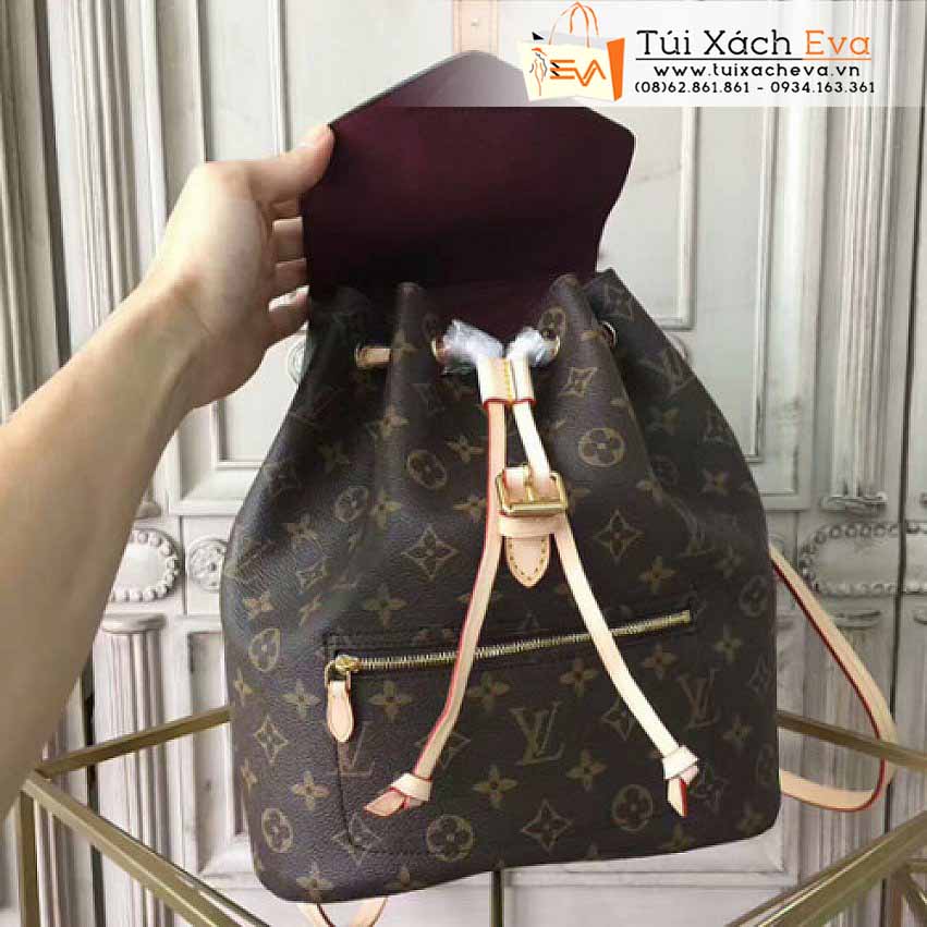 Balo LV Montsouris Bag Siêu Cấp Màu Nâu Đep M43431.
