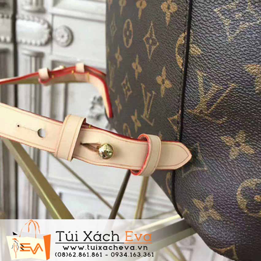 Balo LV Montsouris Bag Siêu Cấp Màu Nâu Đep M43431.