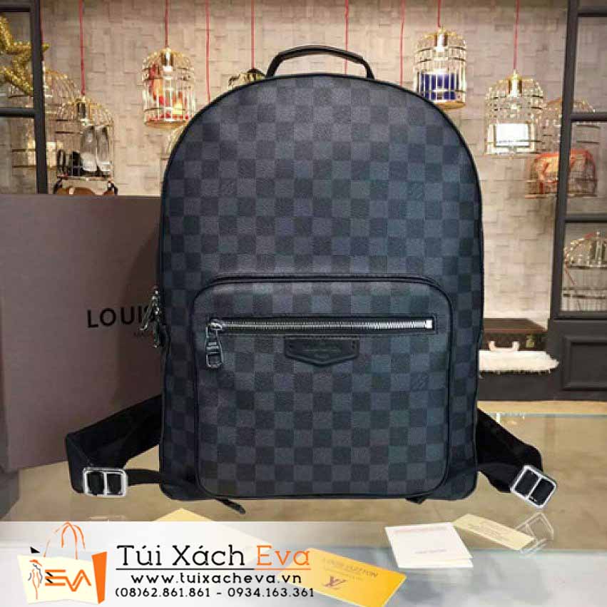Balo LV Damier Graphite Bag Siêu Cấp Màu Đen Đẹp M41473.
