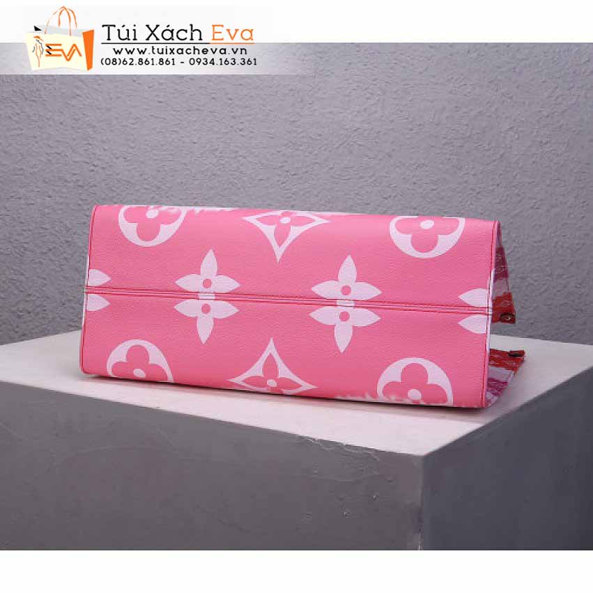 Túi Xách Lv Onthego Bag Siêu Cấp Màu Hồng Đẹp M45122.