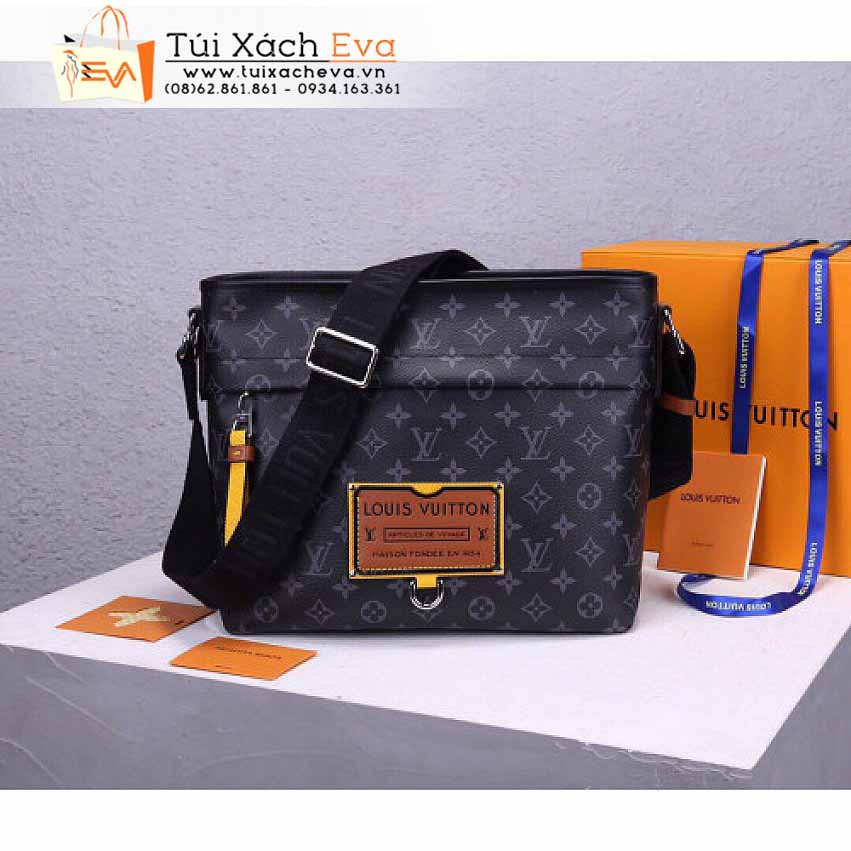 Túi Xách LV Monogram Eclipse Bag SIêu Cấp Màu Đen Đẹp M45214.