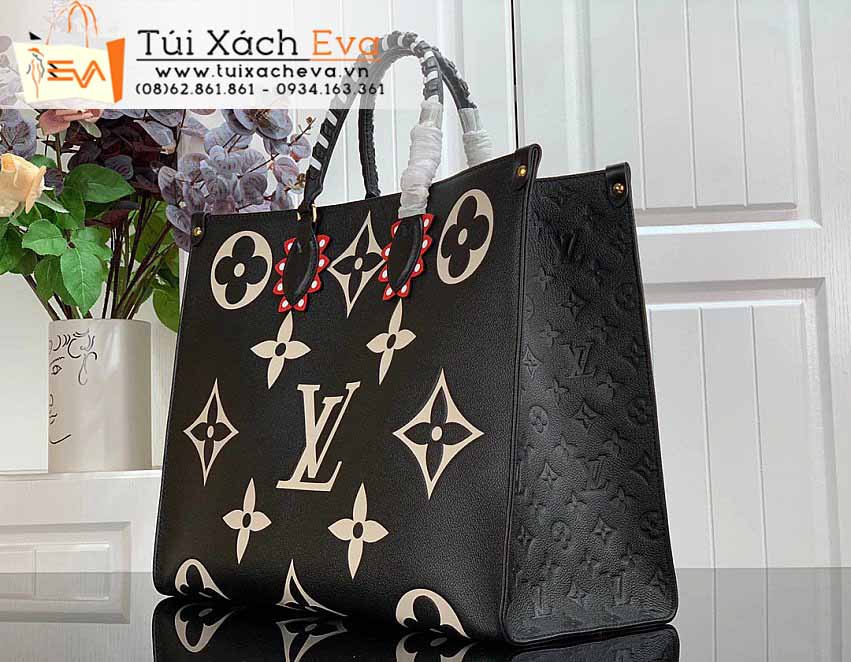 Túi Xách LV Crafty OnTheGo GM Bag Siêu Cấp Màu Đen Đẹp.