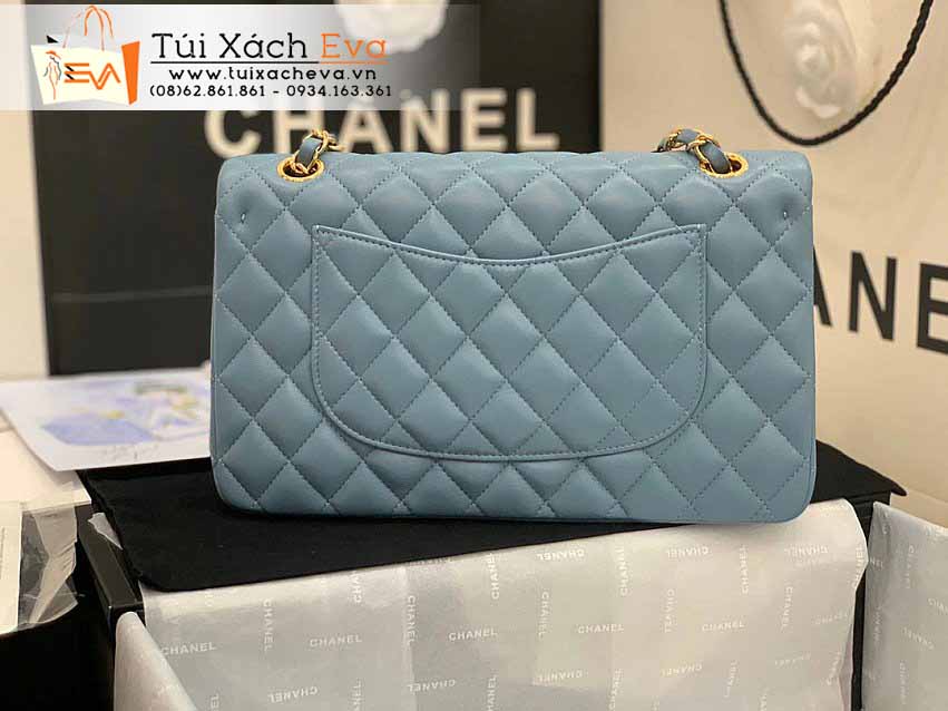 Túi Xách Chanel Classic Flap Bag Siêu Cấp Màu Xanh Đẹp.