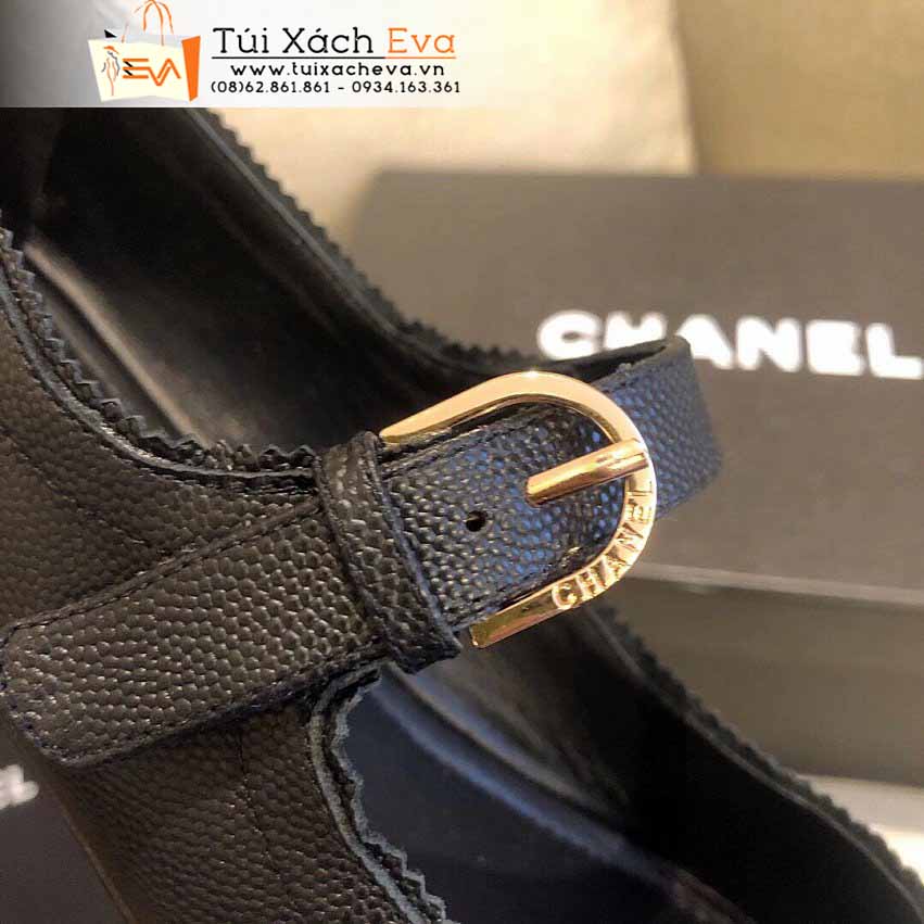 Giày Chanel Siêu Cấp Màu Đen Đẹp.