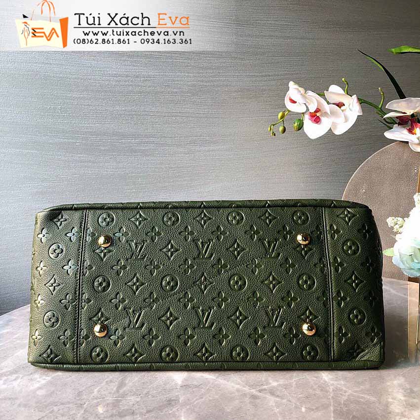 Túi Xách Lv Monogram Empreinte Bag Siêu Cấp Màu Xanh Lá Đẹp M44456.