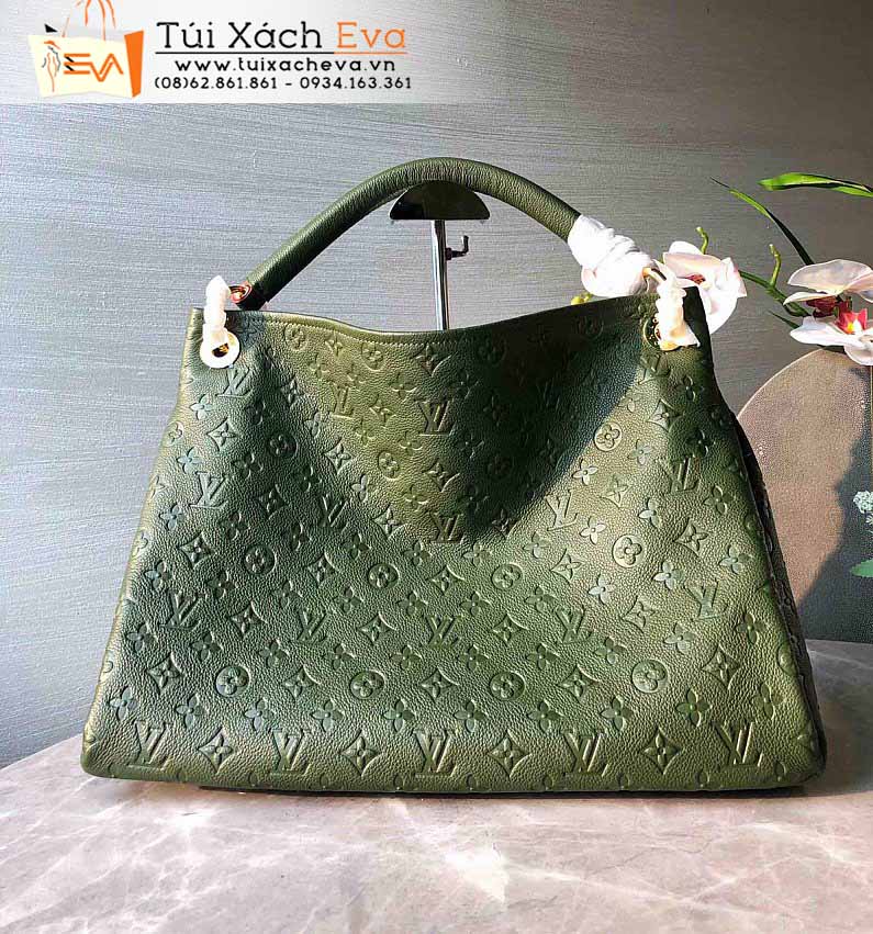 Túi Xách Lv Monogram Empreinte Bag Siêu Cấp Màu Xanh Lá Đẹp M44456.