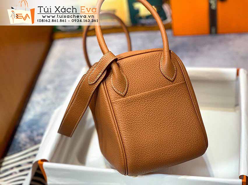 Túi Xách Hermes Lindy Bag Siêu Cấp Màu Nâu Đẹp M0102.