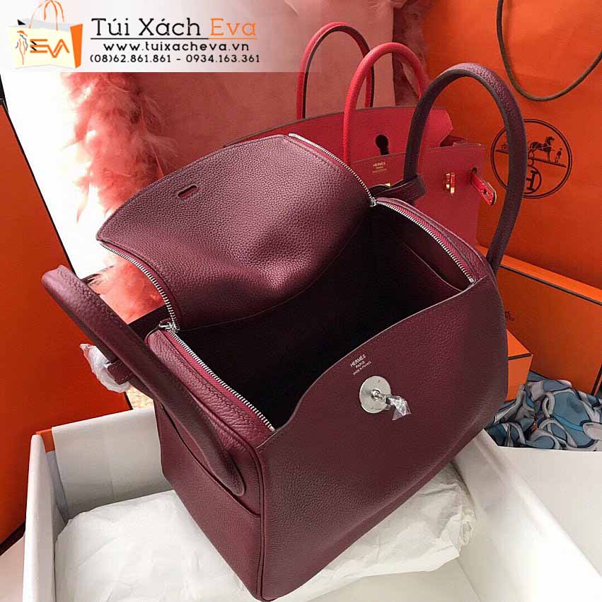 Túi Xách Hermes Lindy Bag Siêu Cấp Màu Đỏ Đẹp M0102.