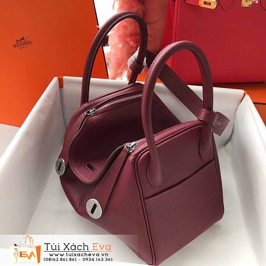 Túi Xách Hermes Lindy Bag Siêu Cấp Màu Đỏ Đẹp M0102.