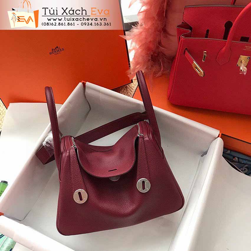 Túi Xách Hermes Lindy Bag Siêu Cấp Màu Đỏ Đẹp M0102.